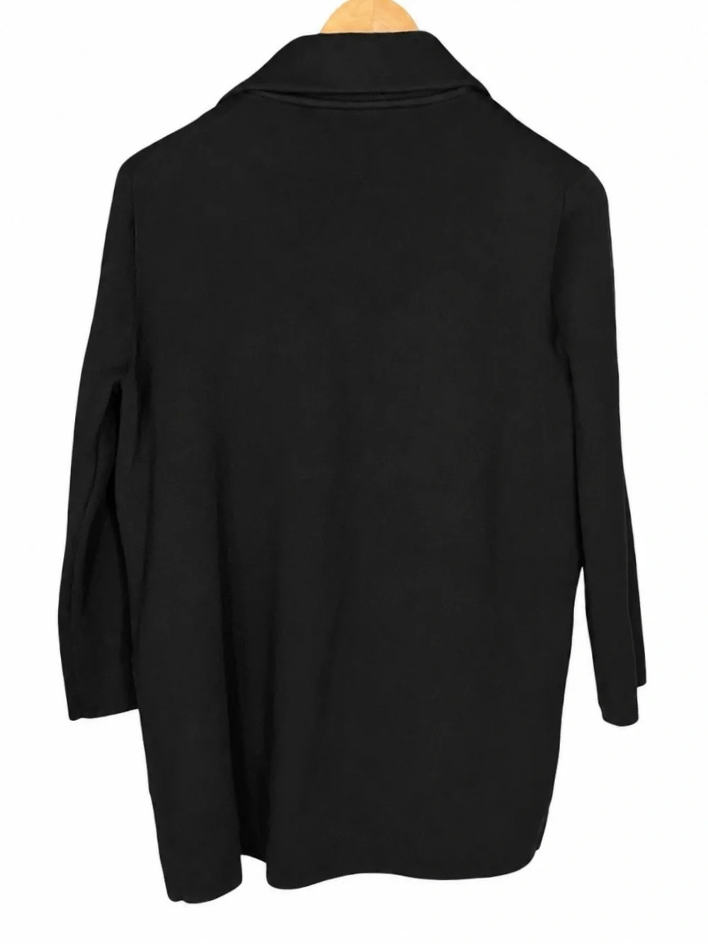 J.Crew Sophie Sweater Blazer Black Merino Wool Blend Size Small